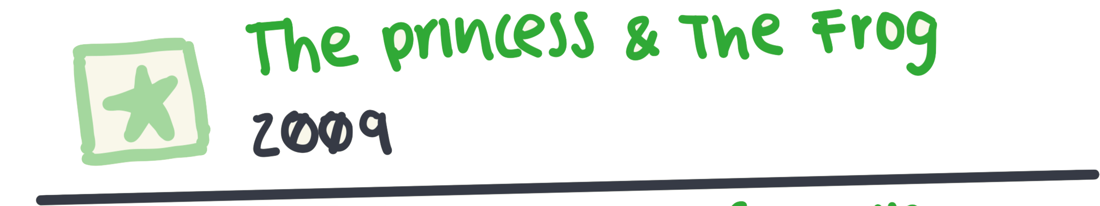 The Princess and the Frog